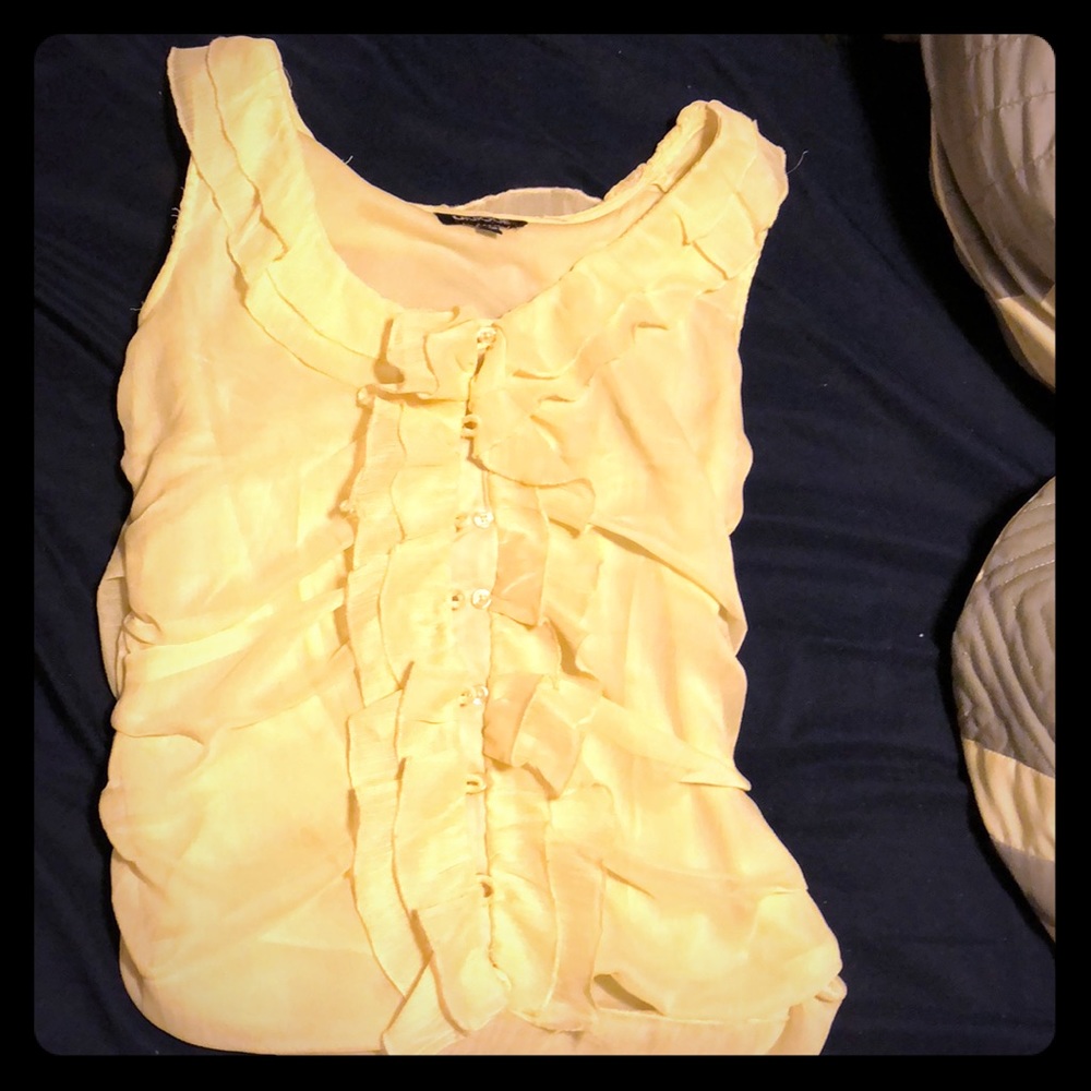 Cream blouse
